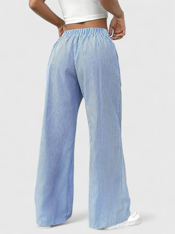 Dominique - Elegant Wide Pants