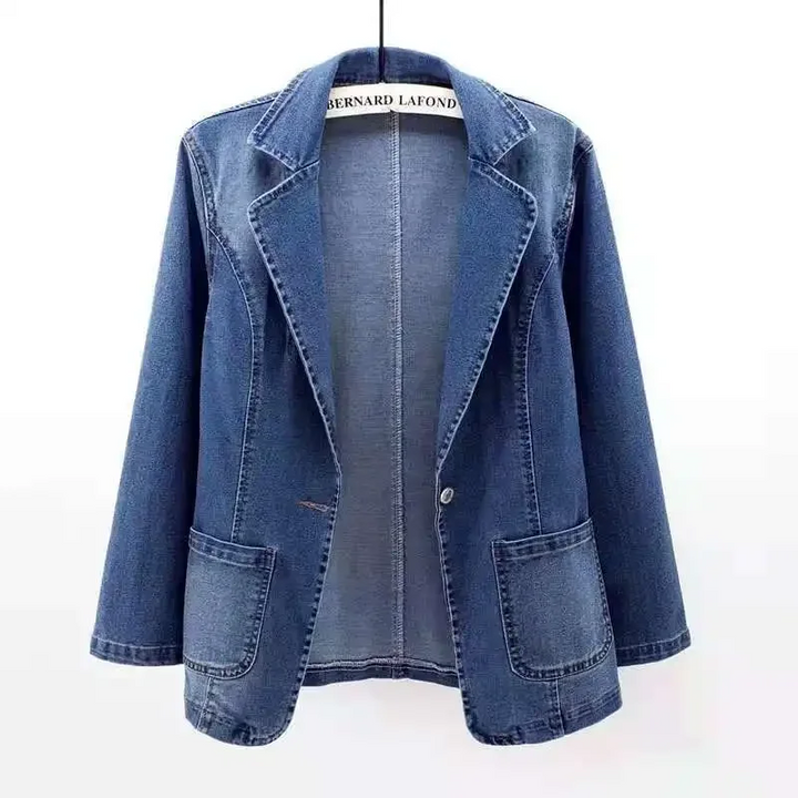 Evelyn™ | Elegant Denim Jacket