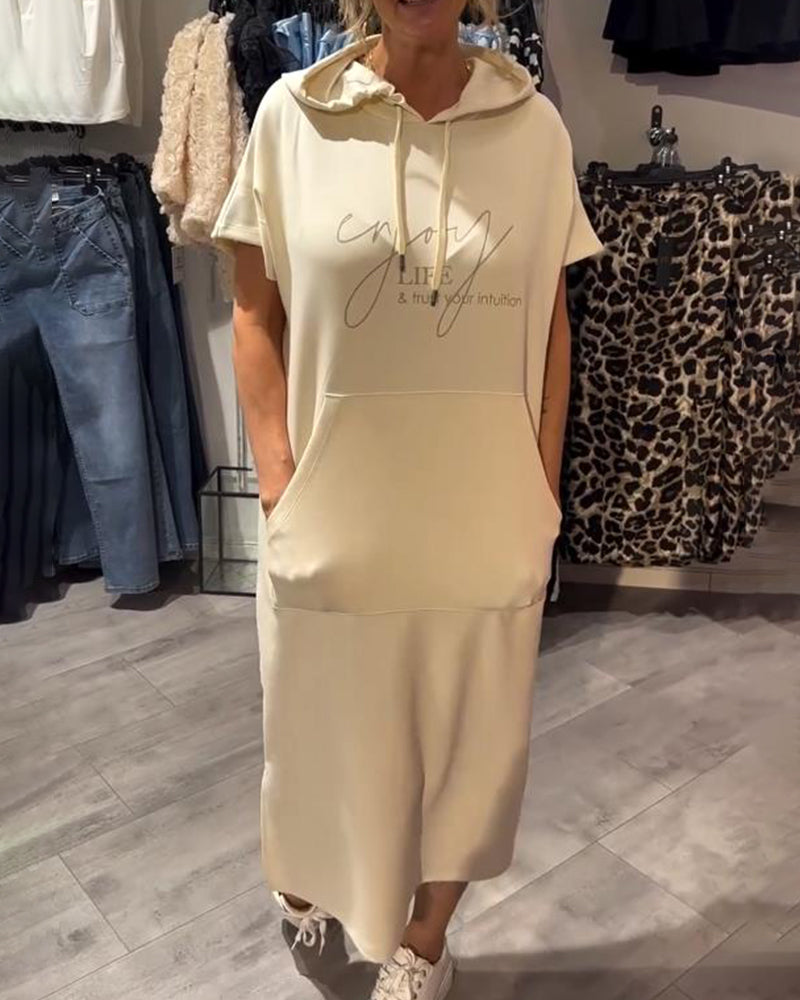 Saskia – Casual Hoodie Dress