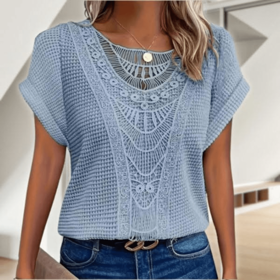 Ninon - Elegant Blouse Inspired by Ibiza