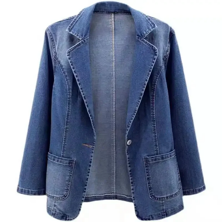 Evelyn™ | Elegant Denim Jacket