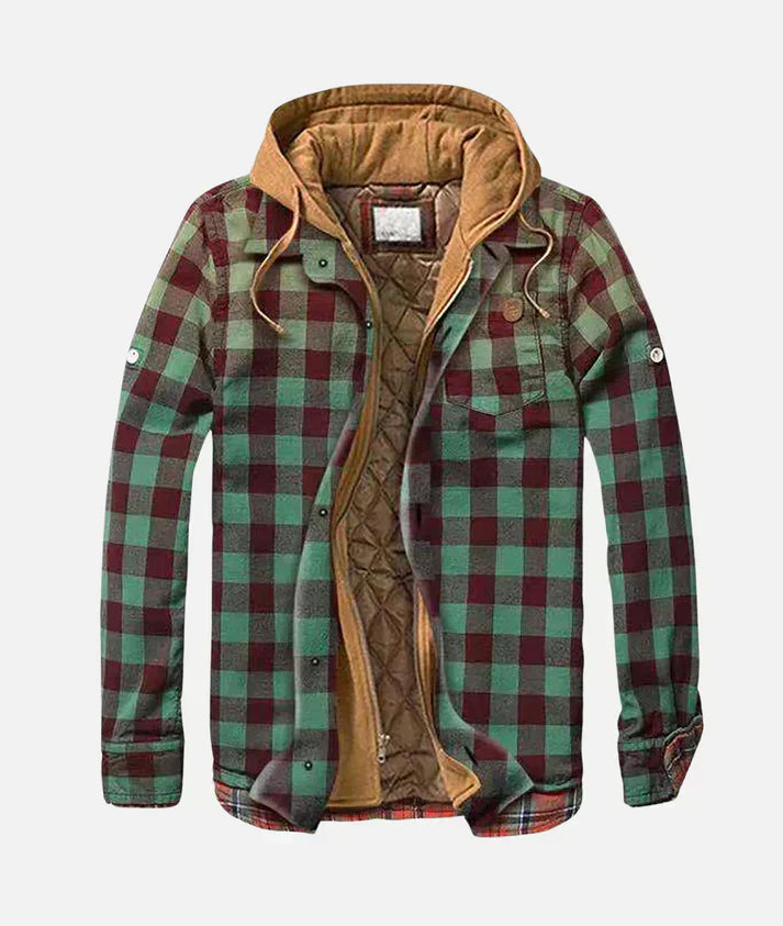 Savrani – Patchwork Plaid Jacket
