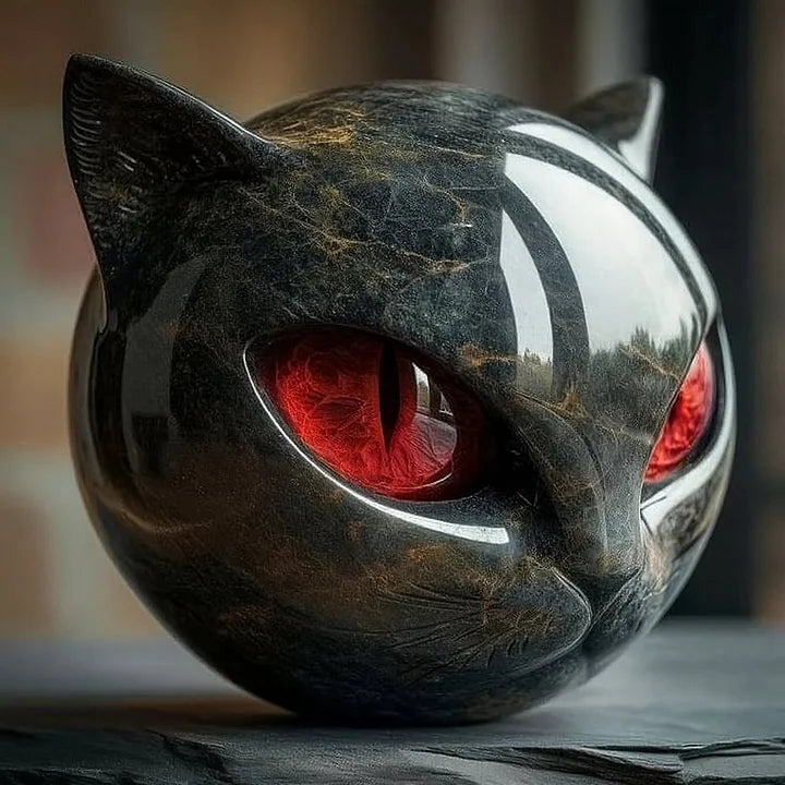 NyxCharm – Black Cat Sculpture