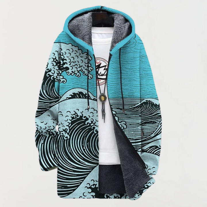 Kai | Waves Art Cardigan