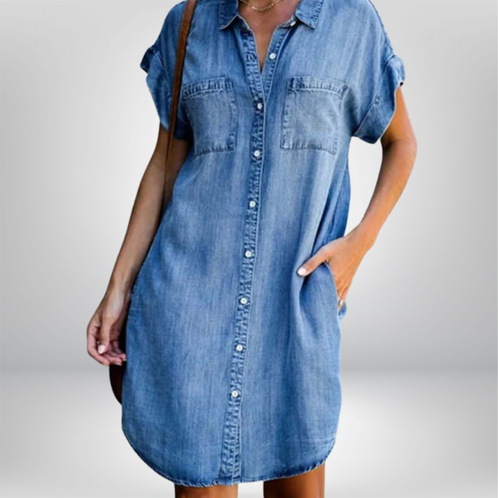 Carina - Relaxed Denim Dress