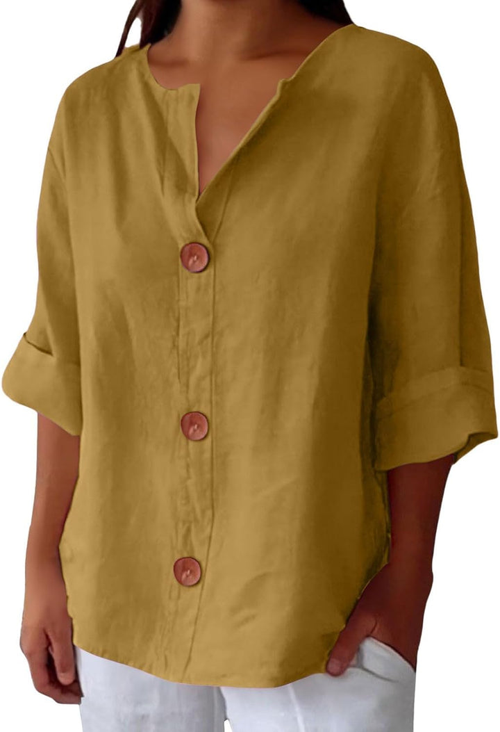 Carola - Linen Shirt