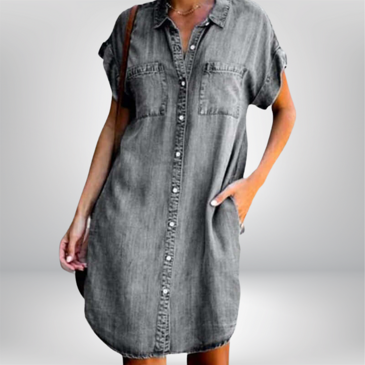 Carina - Relaxed Denim Dress