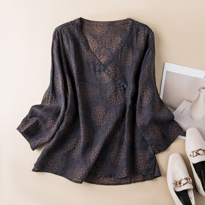 Laura –  Abstract Shirt