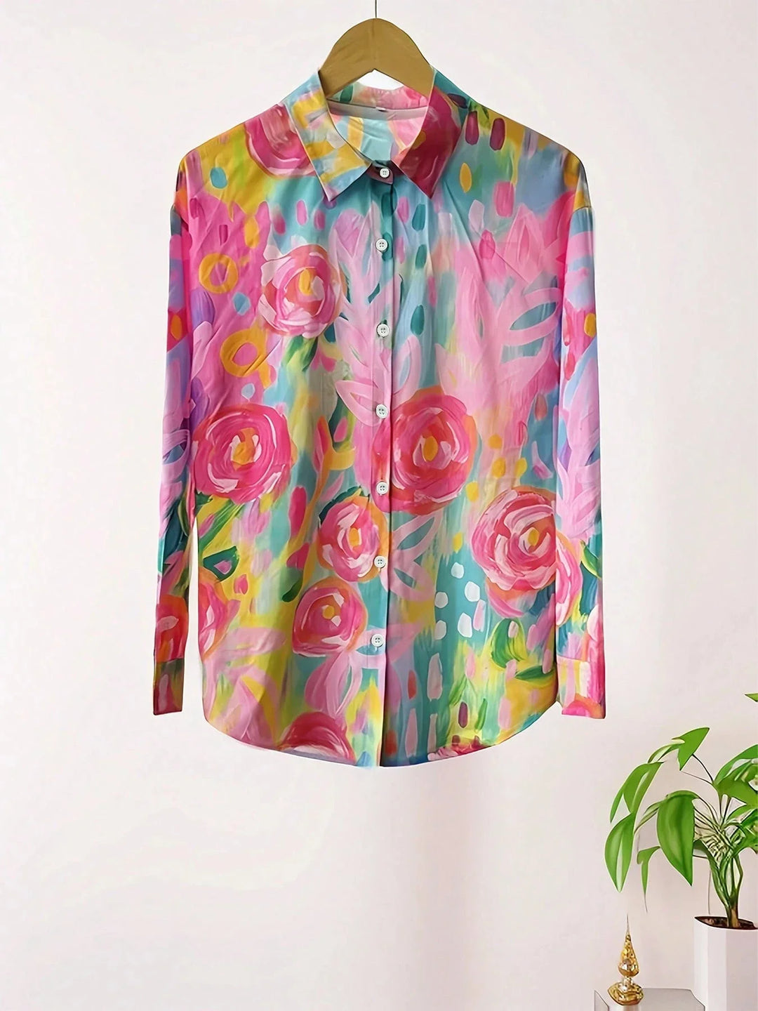 Renee – Playful Print Blouse