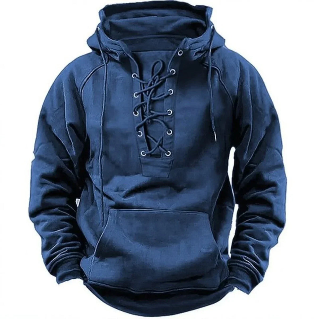Leon – Retro Outdoor Hoodie with Laces