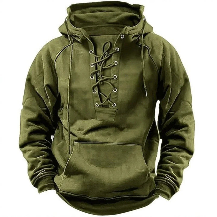 Leon – Retro Outdoor Hoodie with Laces
