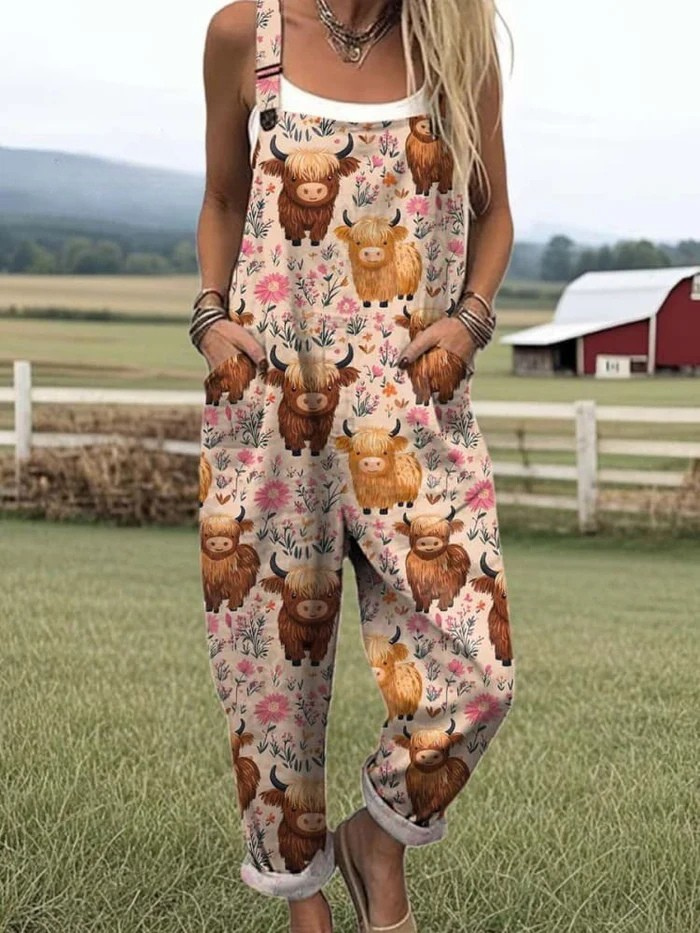 Donna – Artistic Cotton Jumpsuit