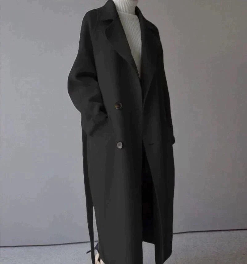 Elowen – Elegant Long Coat