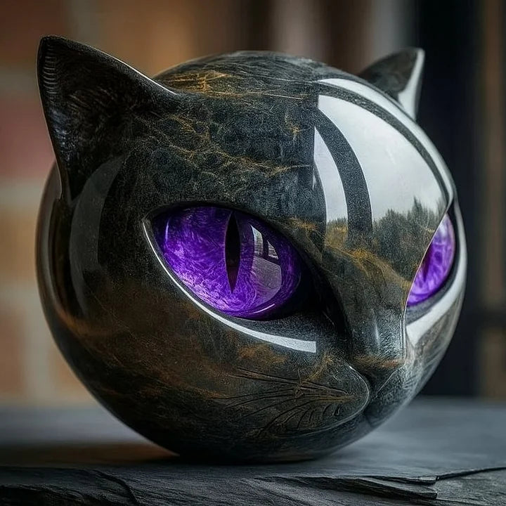 NyxCharm – Black Cat Sculpture