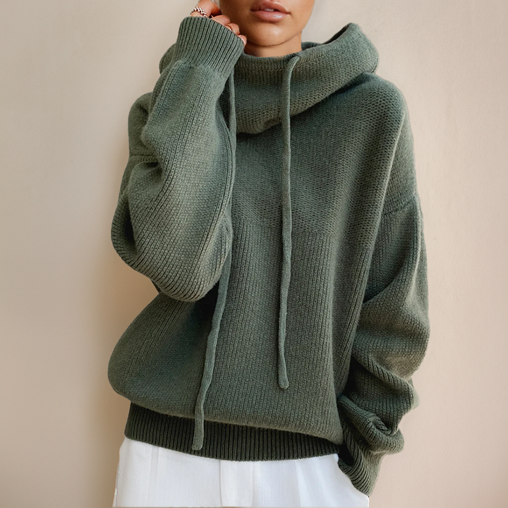 Elvire – Cozy Hooded Pullover