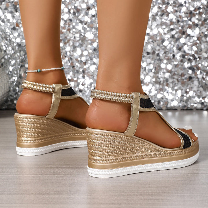 Priscilla – Elegant Wedge Sandals