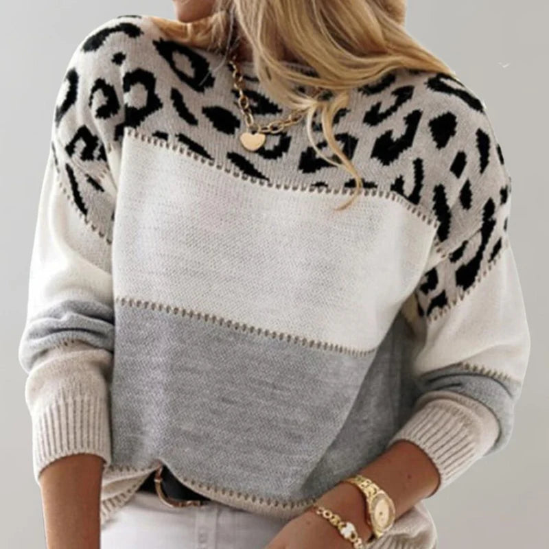 Vera™ | Elegant Leopard Sweater