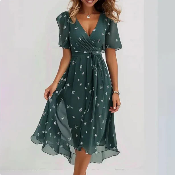 Kayla – Wrap Midi Dress
