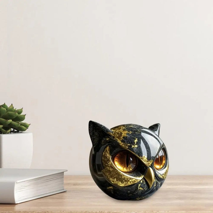 Ophelia – Marble Owl Sculpture