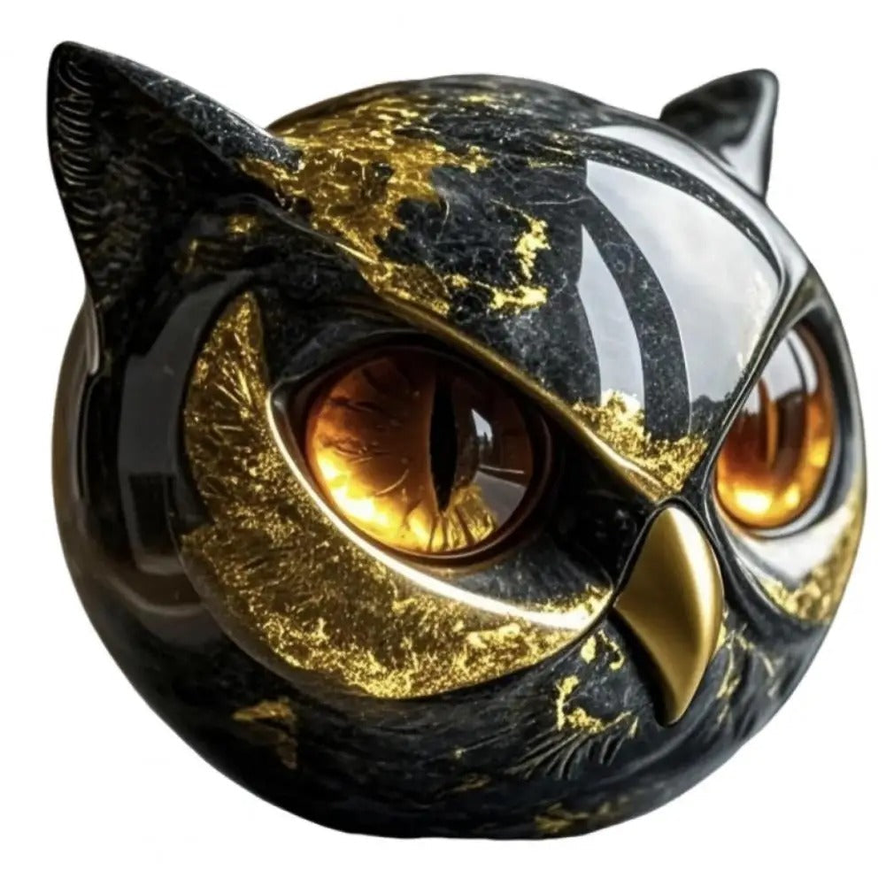 Ophelia – Marble Owl Sculpture