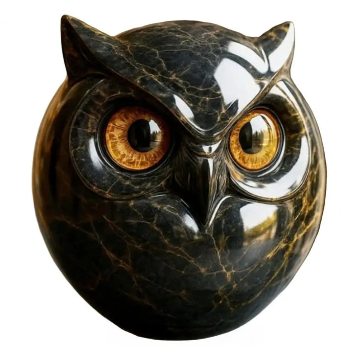 Ophelia – Marble Owl Sculpture