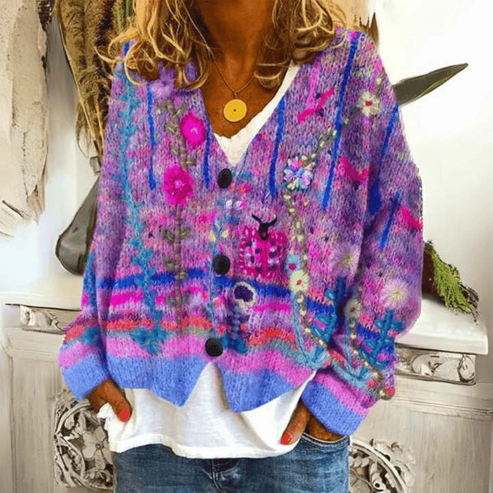 Matilda – Warm and Stylish Printed Vest
