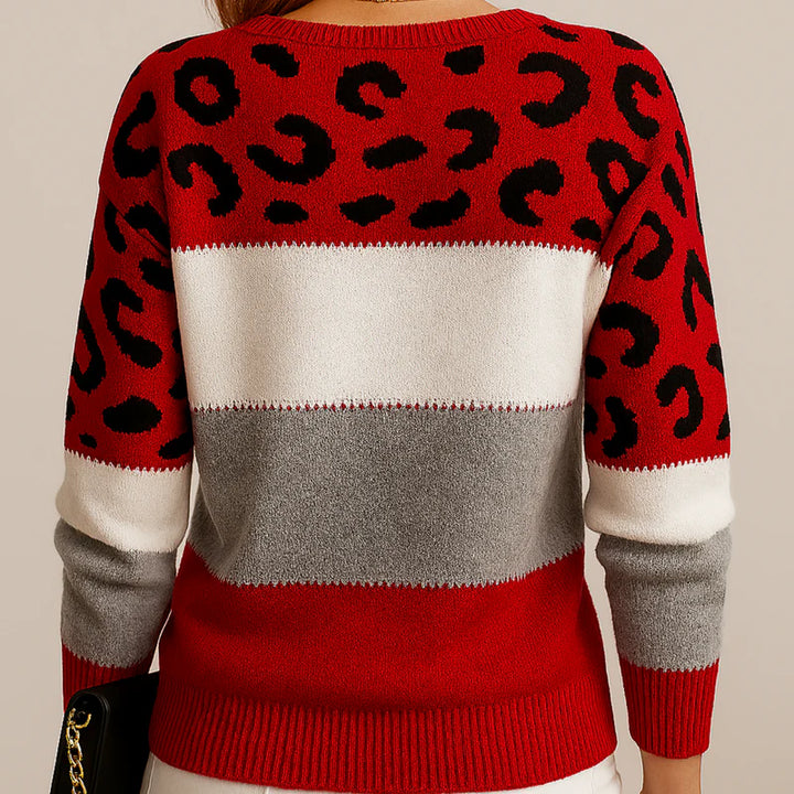 Vera™ | Elegant Leopard Sweater