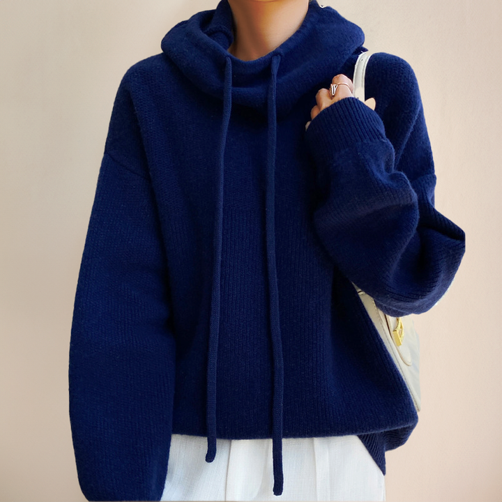 Elvire – Cozy Hooded Pullover