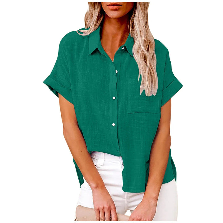 Jacqueline – Classic Button-Up Shirt